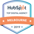 HubSpot Top Digital Agency - 2019 - Melbourne